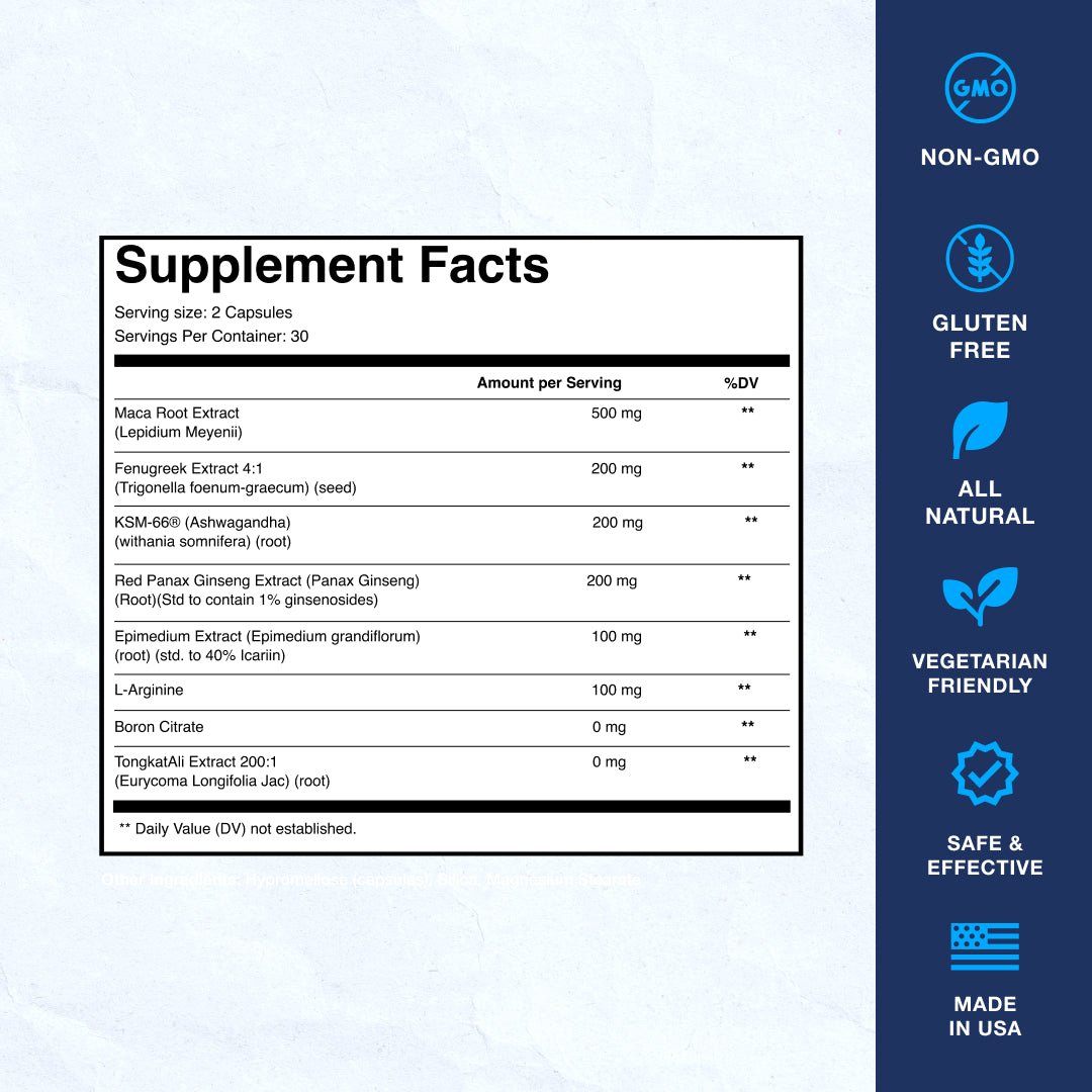 Libido & Testosterone Boosting Supplement